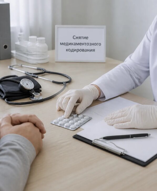 Снятие медикаментозного кодирования в Вольске от 5064 р. | Медзона
