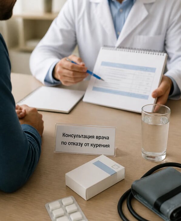 Консультация врача по отказу от курения для взрослых в Вольске